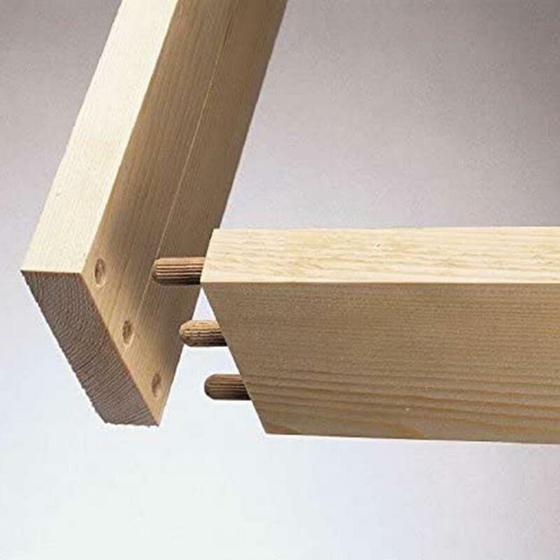 Kayu keras dowel kayu kualitas tinggi industri baru beralur paku dinding kayu praktis paku dinding kayu
