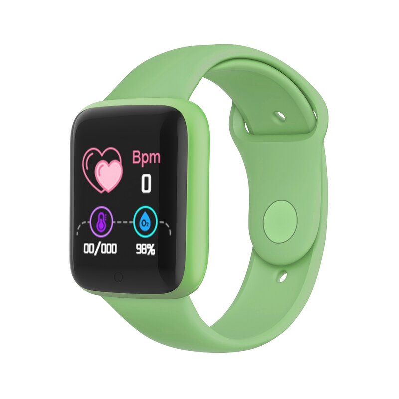 Reloj inteligente conectado para niños y mujeres, pulsera deportiva con Monitor de ritmo cardíaco, Y68
