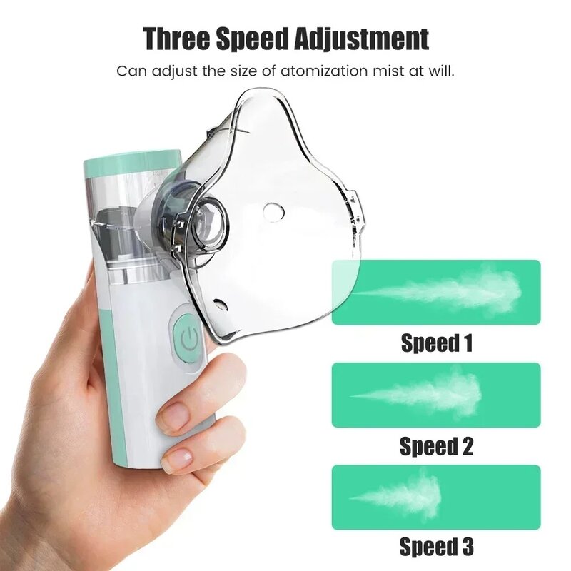 Nebulizator ultradźwiękowy Xiaomi medyczny cichy rozpylacz Nebulizator Inhalator Inhalator nawilżacz Nebulizator
