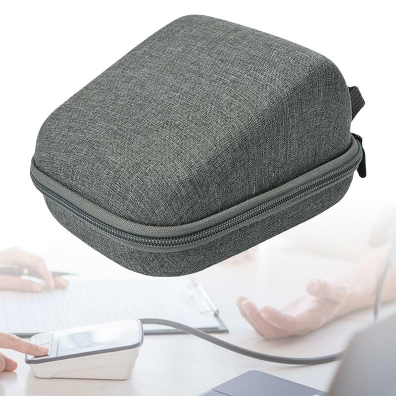 Hard Case Travel Bag Protector Protect Your Machine Shockproof Oxford Cloth for Upper Arm Blood Pressure Monitor (Case Only)