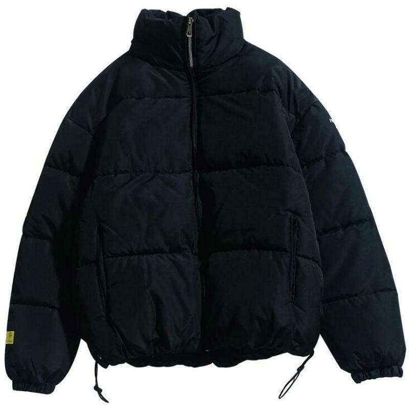Abrigo de algodón para hombre, Parkas cálidas, ropa de calle, chaquetas ajustadas, Abrigo acolchado a prueba de viento, ropa de invierno, 2021