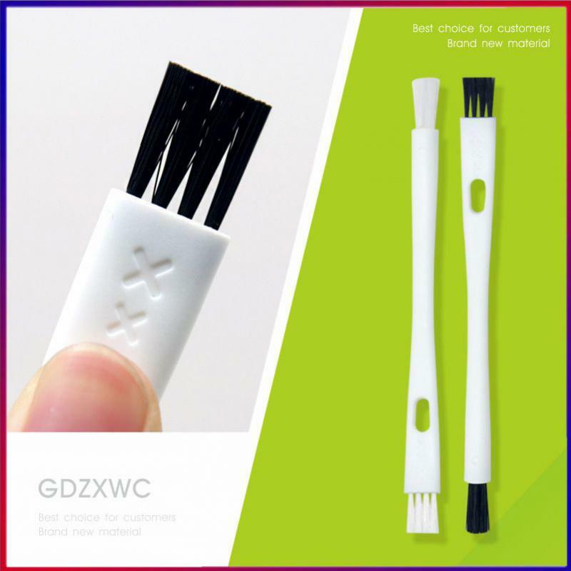 Double Head Small Keyboard Brush Multi-Purpose Portable Plastic Handle PC Cleaners Anti Static Computer Keyboard Laptop Cleaning