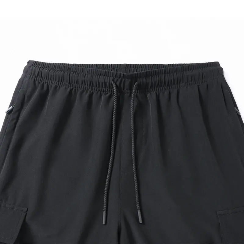 YJKVUR-pantalones cortos de secado rápido para hombre, Shorts ligeros con cordón, ropa de trabajo con múltiples bolsillos, para pesca y senderismo, novedad de verano, 2024