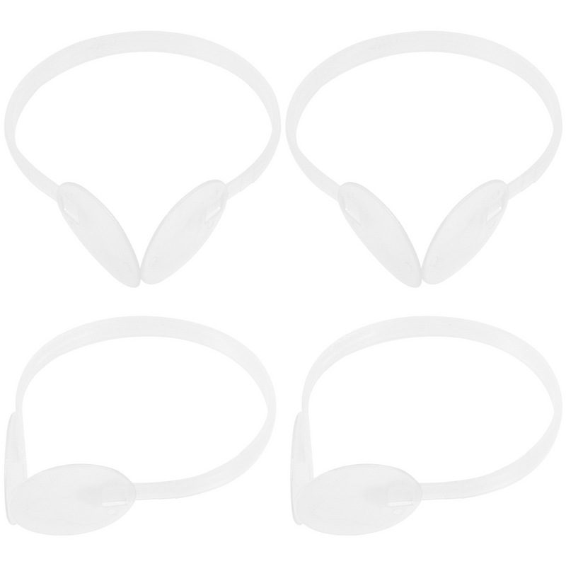 Porte-cache-oreilles en plastique pour bricolage, cadre exécutif, manchons, étagère chaude, suite T1, hiver, 4 pièces