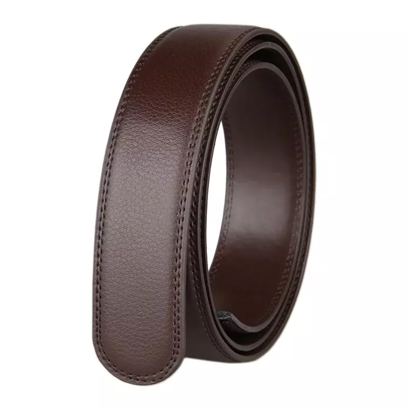 3.5cm New Men's Leather Belt Alloy Automatic Buckle Business Leisure Youth Middle-aged and Elderly Belt Designer Belt for Men