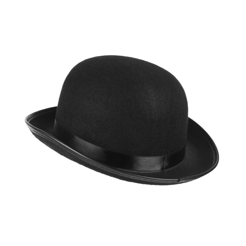 Толстая шляпа волшебника для косплея с галстуком-бабочкой и искусственными усами, современные джазовые принадлежности D46A