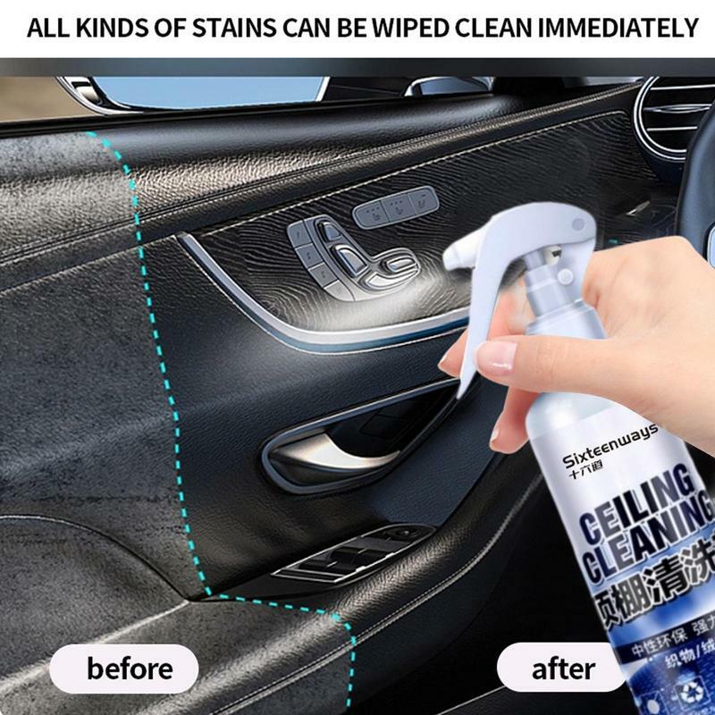 Limpiador de espuma para el Interior del coche, limpiador para todas las superficies, todos los usos, 256ml
