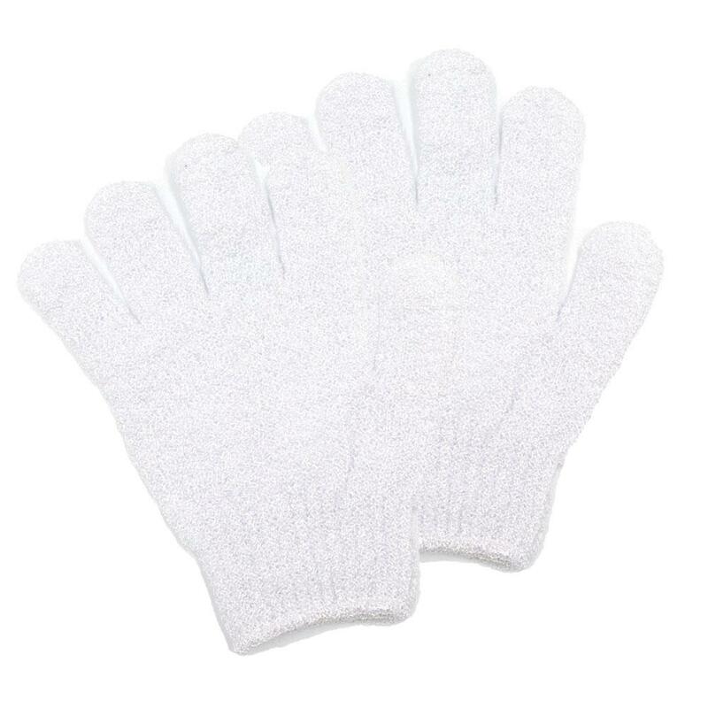 Peeling do ciała rękawiczki dla dzieci z rękawicą i palcami idealne do obierania prysznica domowego ręcznika kąpielowego z poślizgiem Glo R2K1
