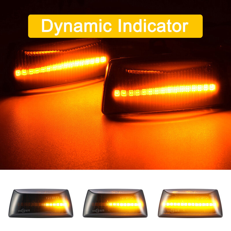 Gerookte Lens Waterdichte Led Side Fender Marker Lamp Vloeiende Richtingaanwijzer Voor Chevrolet Cruze 2009 2010 2011 2012 2013 2014