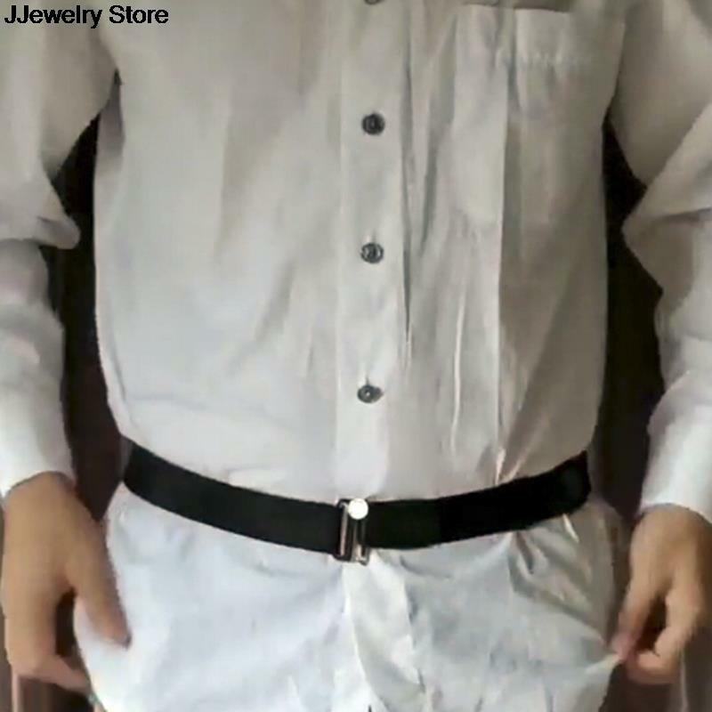 Caldo! Supporto per abito camicia con cinturino antirughe regolabile vicino alla camicia Stay Best Tuck It Belt cinghie antirughe antiscivolo