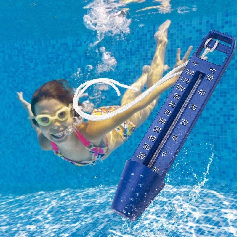 Termómetro para piscina, termómetro para exterior e interior, Thermometer-16.7Cm para Spa