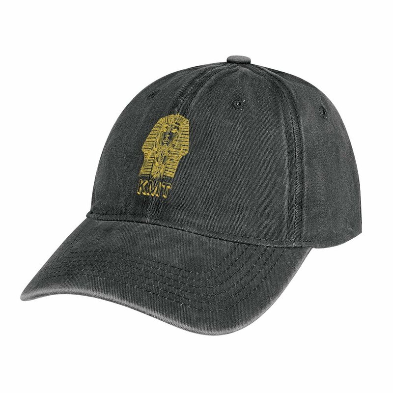 Faraós de Kemet-Chapéu de Cowboy Dourado para Homens e Mulheres, Beach Beach Bag Caps