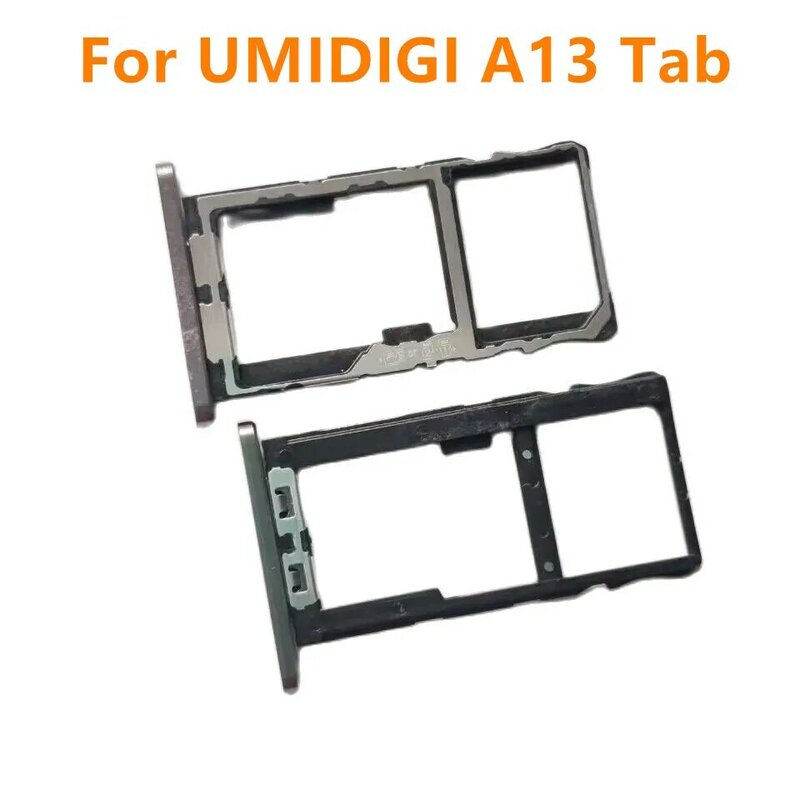 Substituição do adaptador do cartão do entalhe, bandeja do TF, ajuste para UMIDIGI A13 tabuleta da aba, PC, novo, original