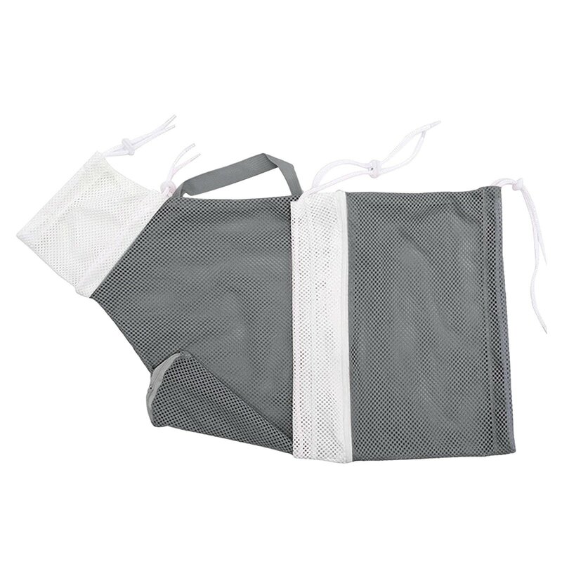Ajustável Pet Shower Net Bag, saco respirável multifuncional, Anti-Bite Injection, Puppy Supply, Acessórios de decoração