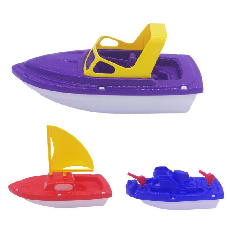Игрушечные лодки, плавающие игрушечные лодки, строительная игрушка, скоростная лодка, парусная лодка, плавающие игрушечные лодки для ванной, набор игрушек для малышей