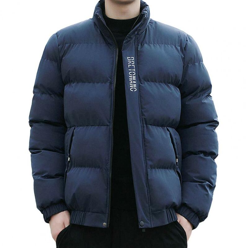 Куртка мужская зимняя с принтом, теплая удобная Стильная верхняя одежда, модные аксессуары