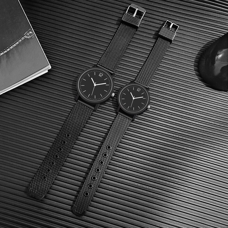 Luxo Stainless Steel Dial relógio de pulso para mulheres, simples, casual, diário, ao ar livre, fêmea