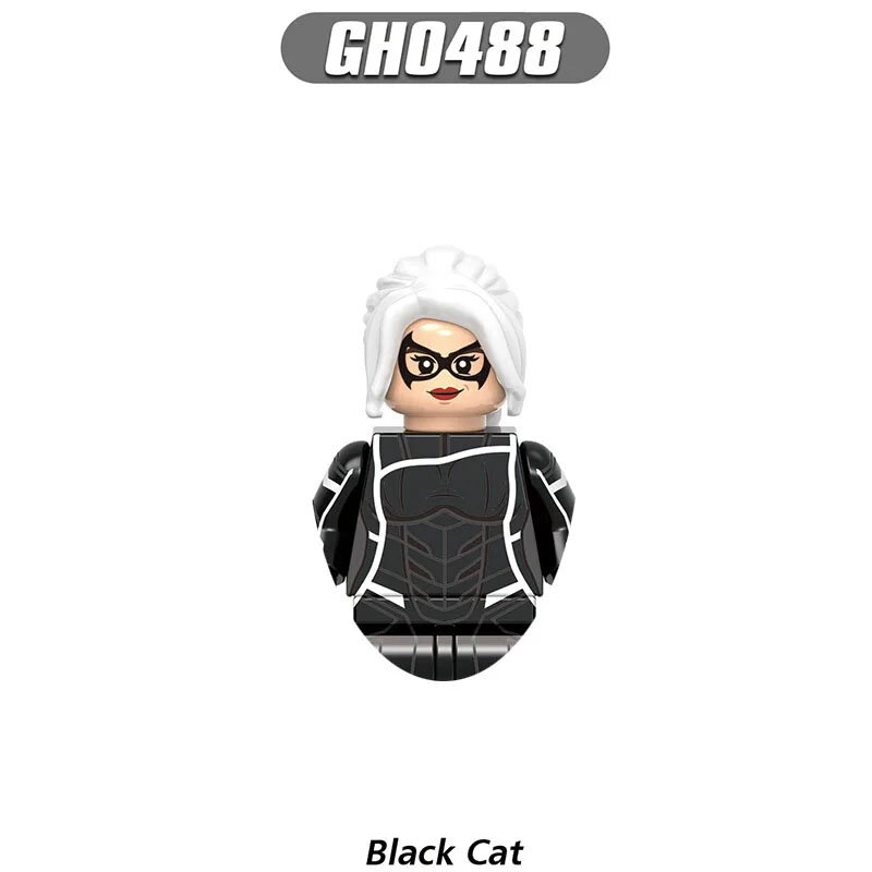 G0162 mainan karakter kartun, pahlawan Super Spider-Man Venom Doctor gurita Bricks karakter kartun blok bangunan hadiah ulang tahun anak laki-laki