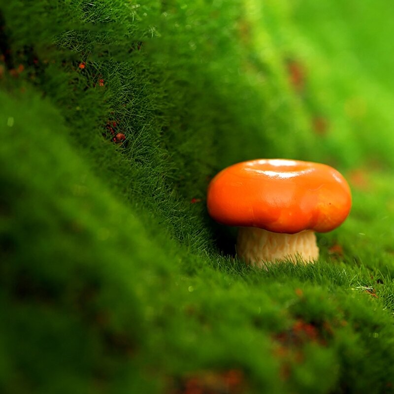 Miniatur-Harz-Pilz-Figur, Mehrzweck-Topfpflanzen-Zubehör, Dropship
