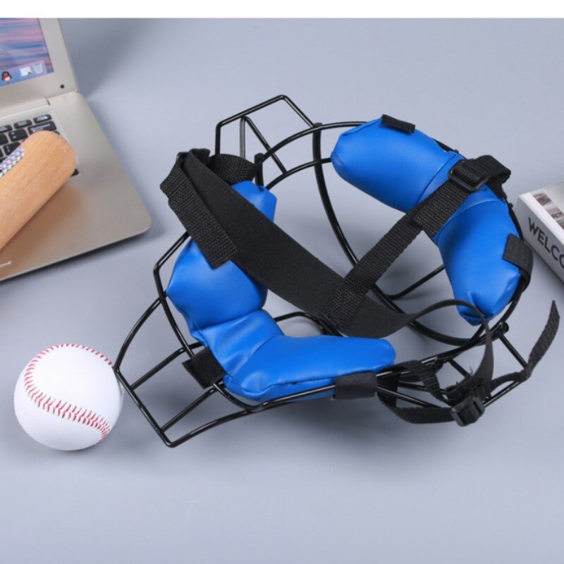 Baseball Softball osłona na głowę dzieci dla dorosłych klasyczny sportowy ochraniacz sprzęt treningowy regulowany stalowy maska ochronna na twarz