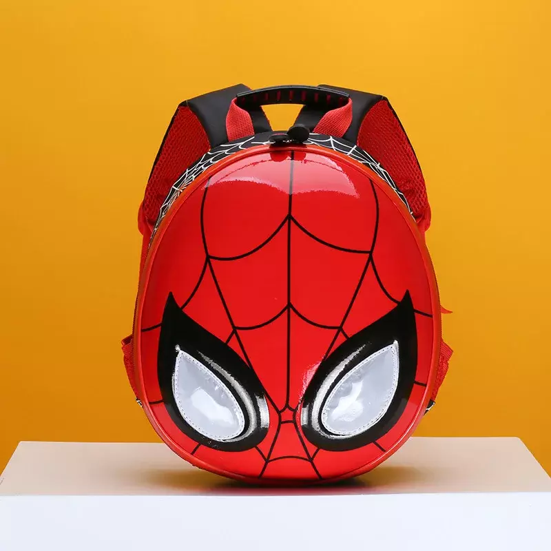 Marvel Light Backpack para criança, Spiderman Schoolbags, saco de ombro bonito dos desenhos animados, alta qualidade, estudantes, meninos, meninas, moda, novo