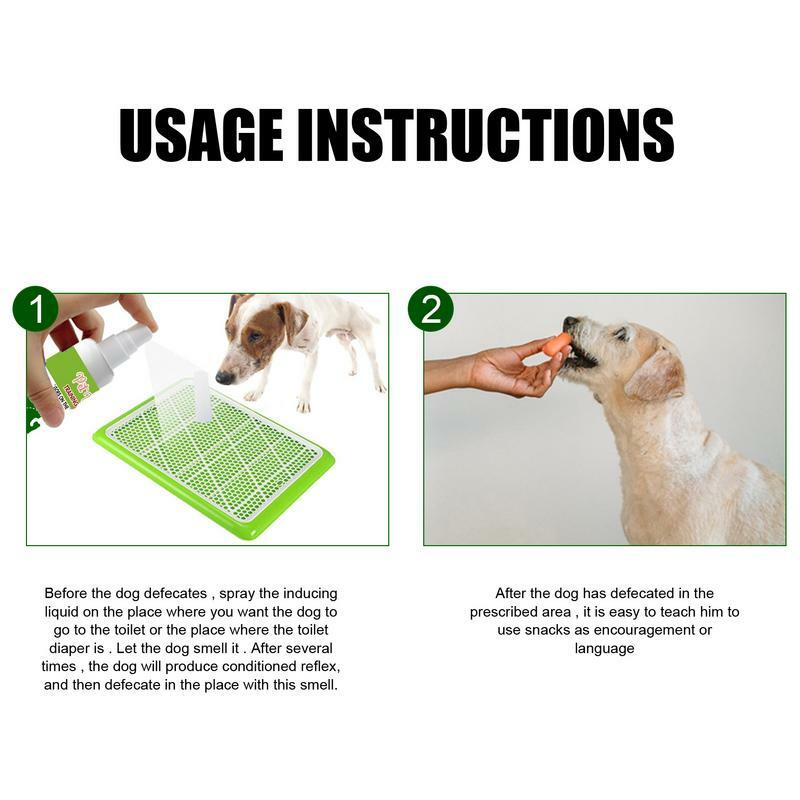 House-Training Aid Potty Training Spray Healthy Pet Supplies Positive Reinforcement Training Dog Training Spray for Artificial