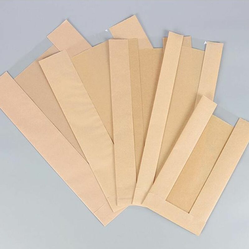 ถุงกระดาษใส่ขนมปังขนาด13.7x8.2x3.9นิ้วถุงใส่ขนมปังสำหรับทำขนมปังโฮมเมด25ชิ้น