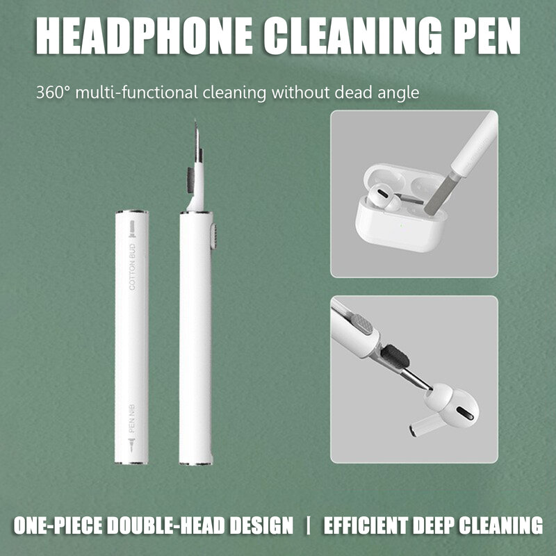 Cleaner Kit For1 2 3 Earbuds Cleaning Pen Brush Wireless Earphones Case Cleaning Tools For Keyboard Clean
