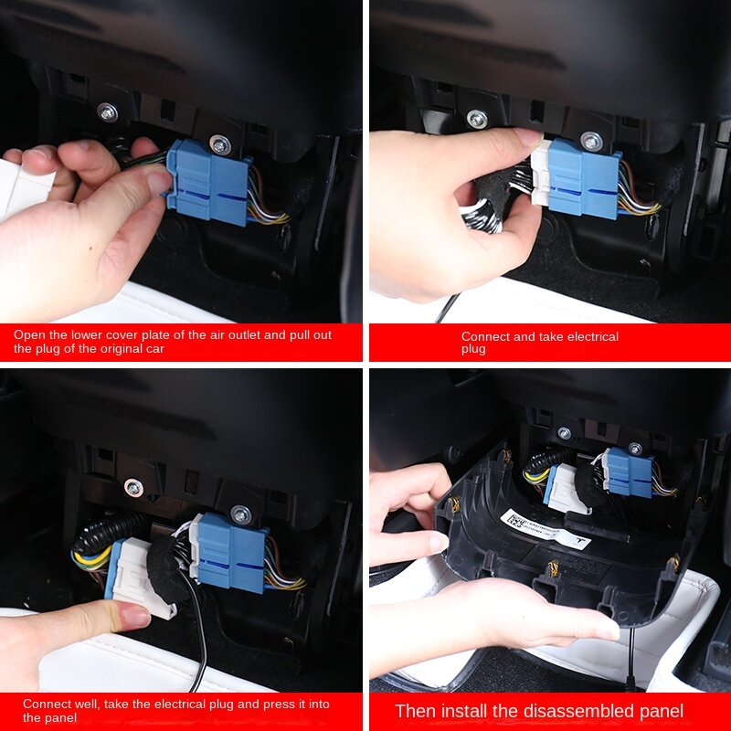 Tesla Model3/Y Omgevingslicht Acc Power Plug Lossless Draad Harnas Interieurdecoratie Modificatie Speciale Accessoires