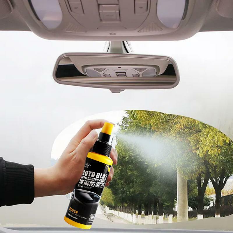Spray de revestimento anti nevoeiro para interior do carro, pára-brisa, duradouro, evitar nevoeiro, visão clara, repelente de nevoeiro, espelho limpo, inverno