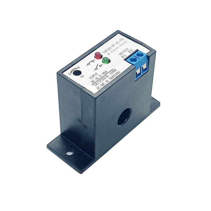 Przekaźnik z czujnikiem prądu przemiennego włącznik z czujnikiem 0-30A normalnie zamknięty przekaźnik monitorujący czujnik SZC23-NC-AL-CH