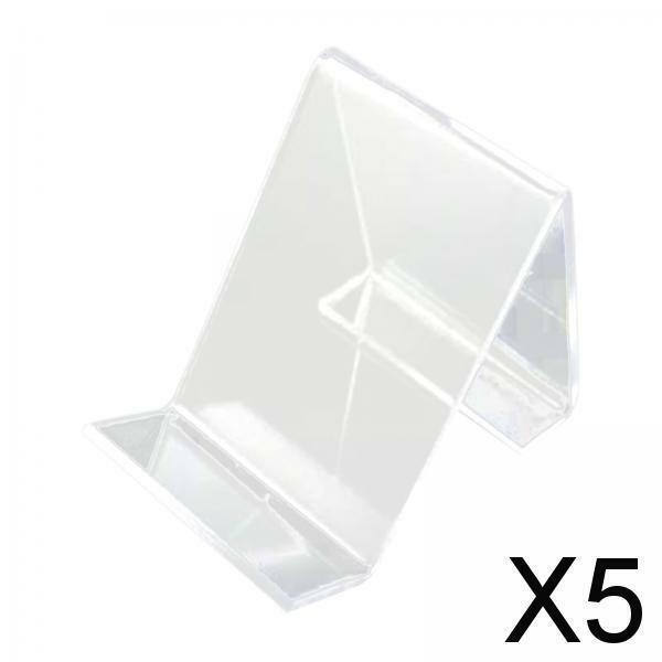 5X Lighter Phone Acrylic Display Rack Solid Displaying Unique Collections