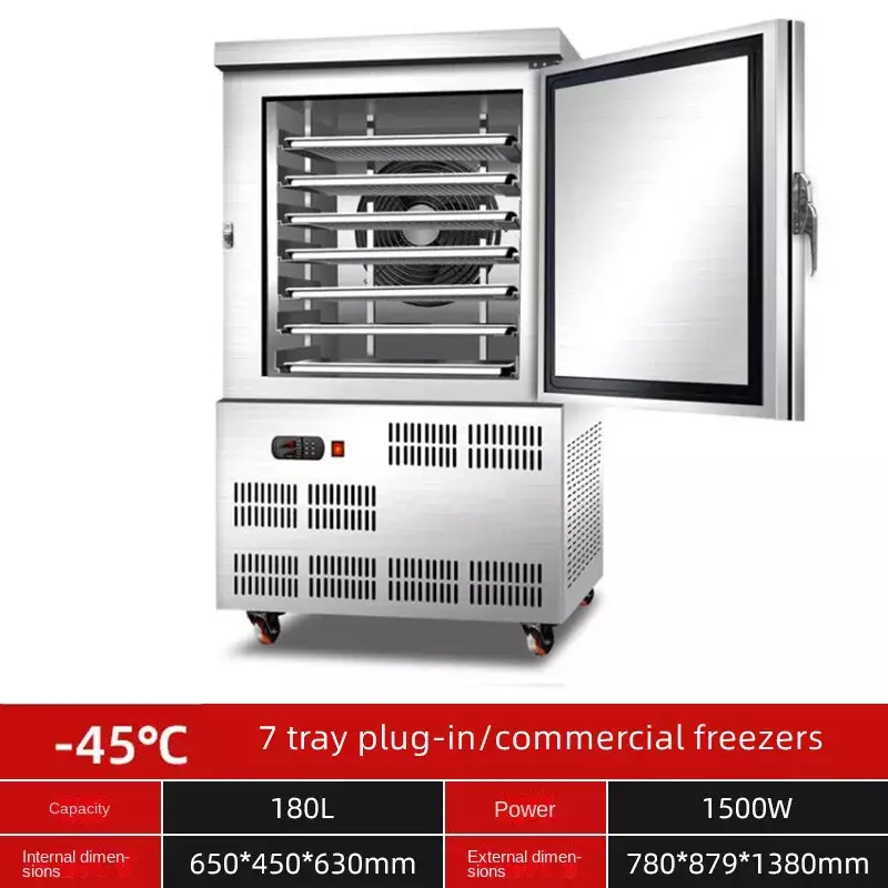 Freezers Commercial Freezers Low Temperature Quick Freeze Freezers Sea Cucum Raw  Cabinet Minus 45 Degrees Large Small