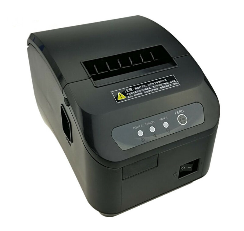 Atacado de alta qualidade impressoras pos 80mm recibo térmico pequeno bilhete código de barras impressão automática máquina corte