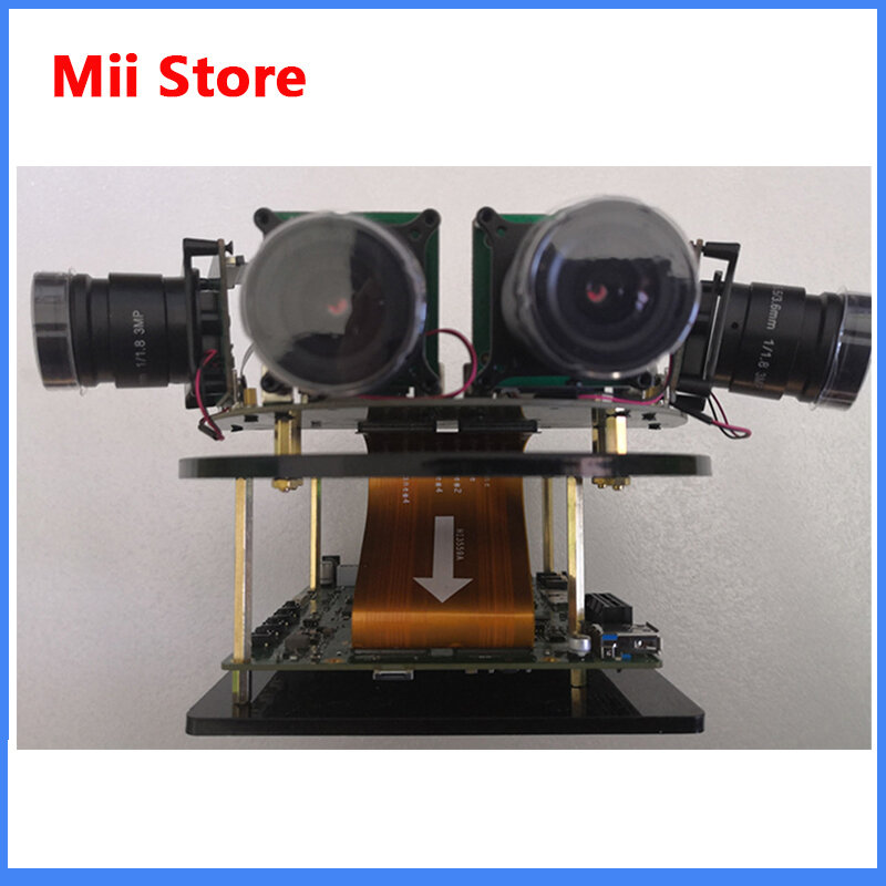 Hisilicon hi3559av100 quad camera, apoio panorâmica ai h264h265 codificação