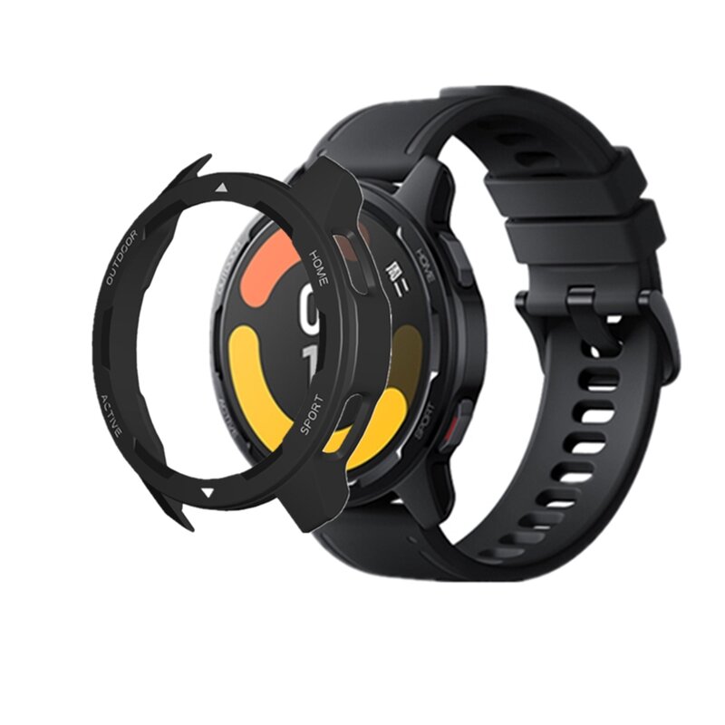PC Schutzhülle für Xiaomi Farbe 2 Strap Smartwatch Cases Schutz Abdeckung Strap Stoßfest Stoßstange Smart Fall Zubehör 2022