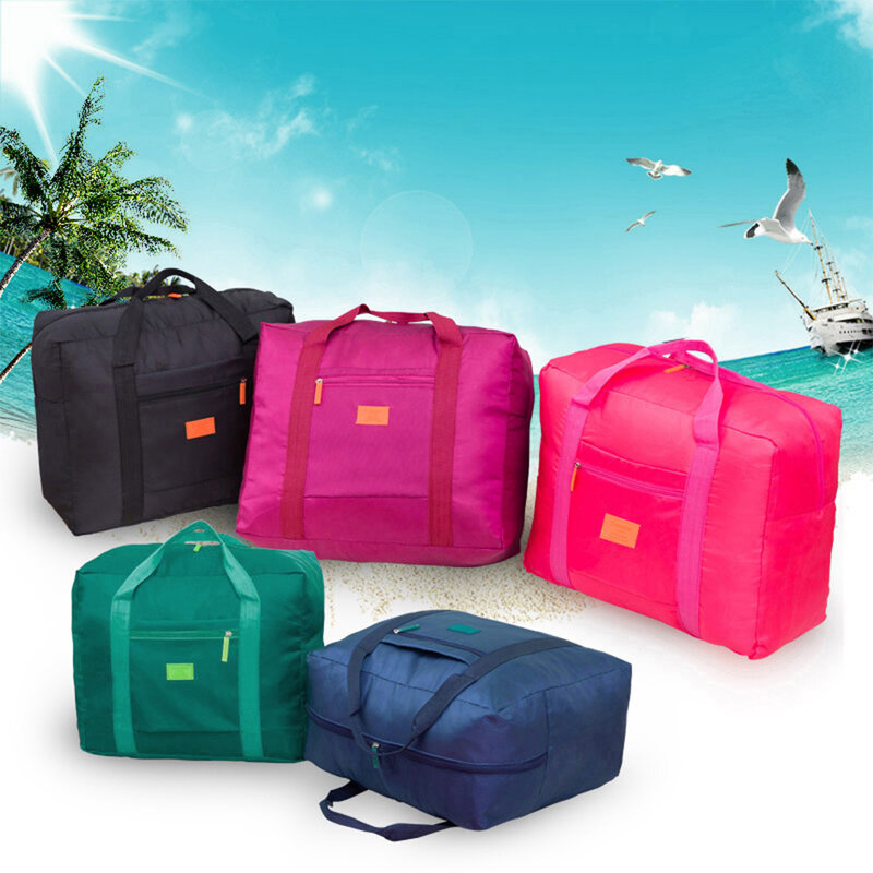 Reiß verschluss Reisetasche wasserdichte faltbare Tasche große Kapazität Gepäck Organizer Tasche Reisetasche