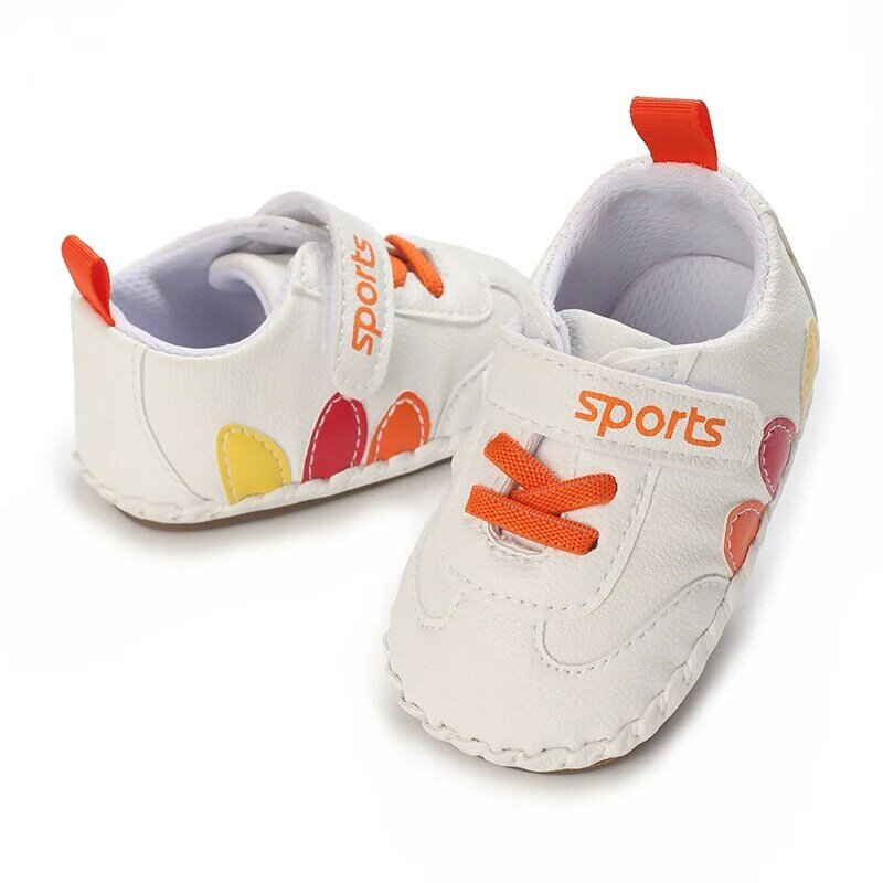 0-18M scarpe da neonato per ragazzi e ragazze suola in gomma classica in pelle antiscivolo scarpe da passeggio in età prescolare mocassini
