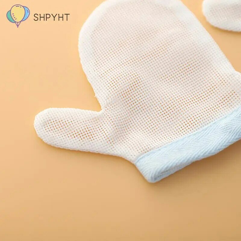 1 Paar Kinder Säugling Anti Beißen essen Handschutz handschuhe Baby verhindern Biss Finger Nägel Handschuh für Kleinkind Kinder harmloses Set