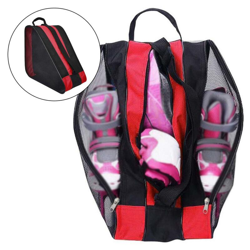 Практичная сумка для роликовых коньков, легкая и легкая прочная портативная Защитная сумка для роликовых коньков