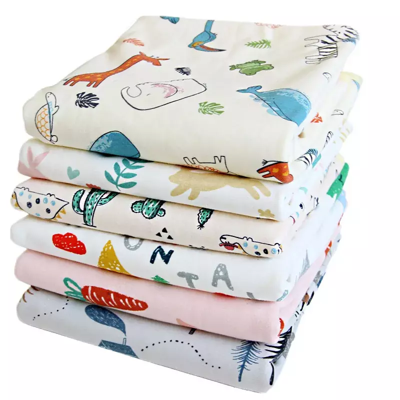 Almohadillas de algodón lavables para bebés, suministros impermeables para bebés, tamaño grande