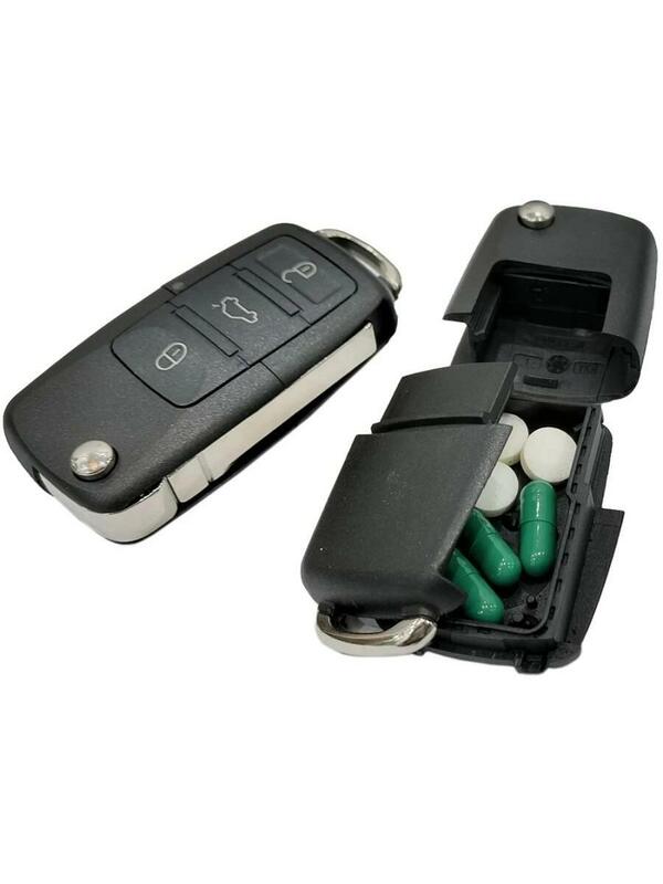 DUNICar-Mini coffre-fort à compartiment secret pour clés, porte-clés de voiture africaine, cachette et argent, pilules et pièces de monnaie, créatif