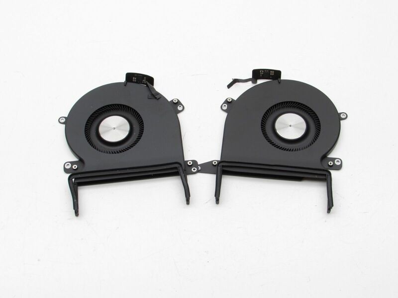 For Apple MacBook Pro Retina 16.2" A2485 2021 Left and Right CPU Cooler Cooling Fan A PairFans Set Replacement Part