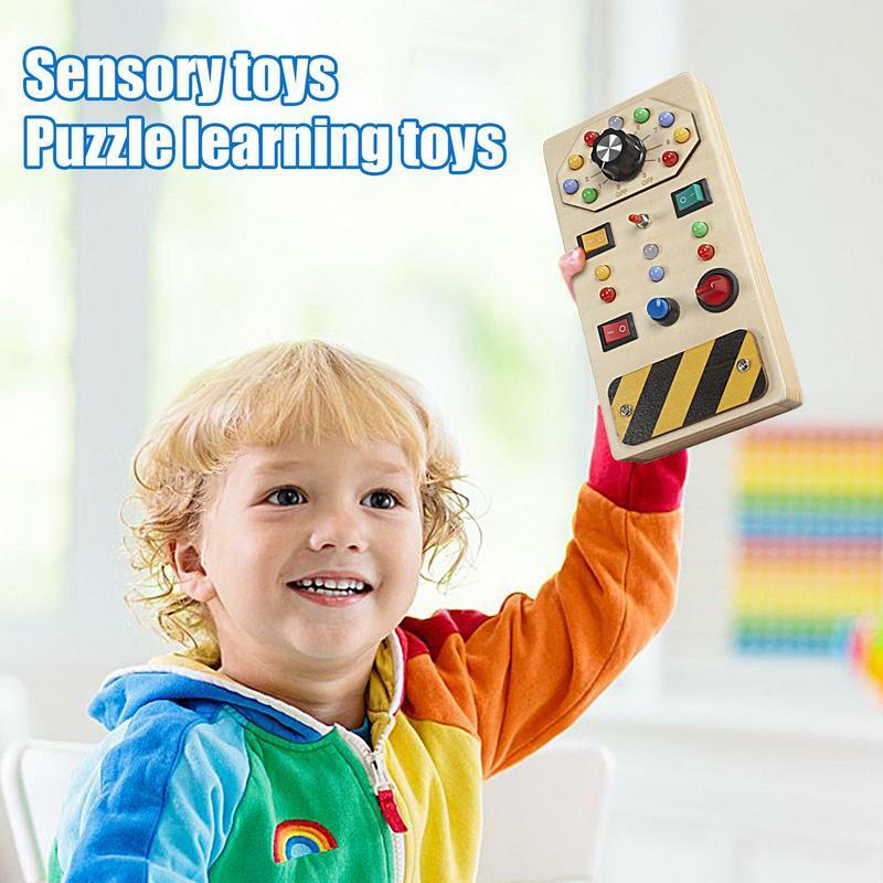 Aktivität Board Montessori Lernspiel zeug DIY Zubehör Montessori Lehrmittel Aktivität Board Lehrmittel für Feinmotorik