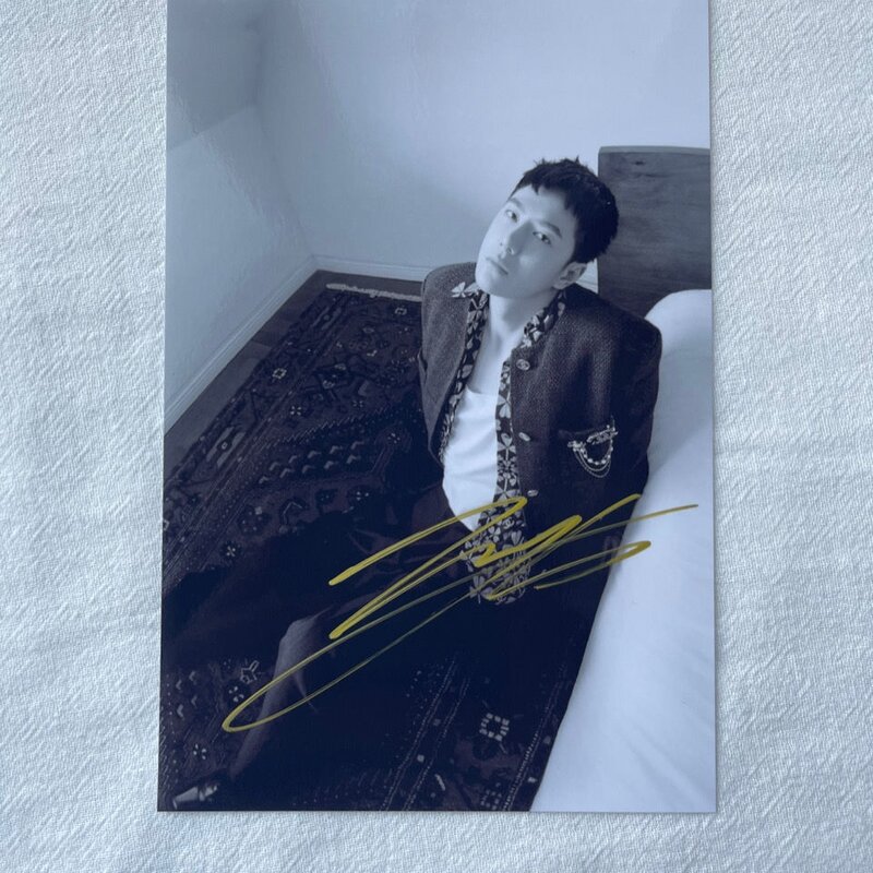 Chinese Drama The Untamed Chen Qing Ling Actor Wang Yi Bo Signature Photo 6Inch Not Printing Photos Picture