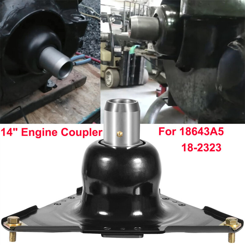 14" Engine Coupler for MerCruiser GM Engines with 14" Flywheels 1993-Up MerCruiser Alpha Drive V6 V8 GM 3.0/4.3/5.0L/5.7L Engine