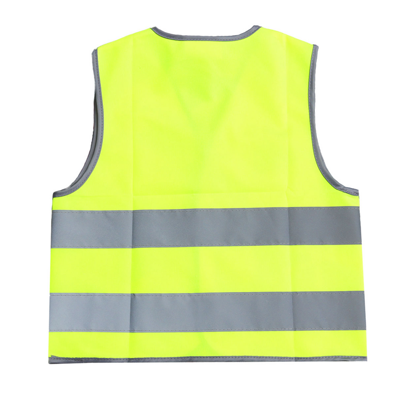 Kid Safety Vest Outdoor Night Reflective Reflective for Kid Child Boy Girl (Yellow S Size)