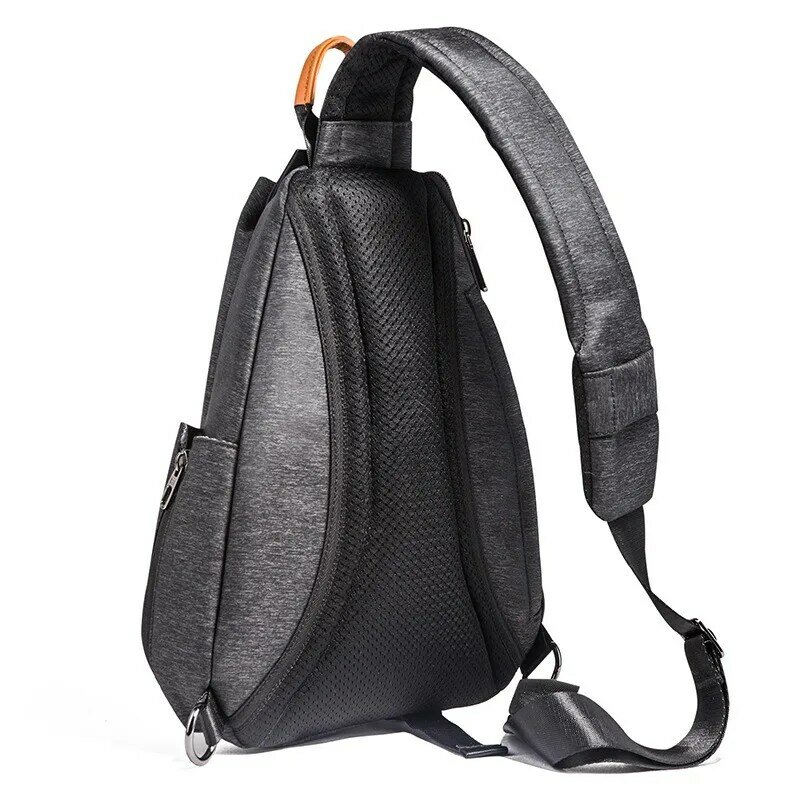 Повседневные мужские сумки через плечо, трендовая Спортивная нагрудная сумка для студентов, многофункциональная сумка через плечо