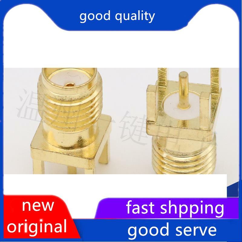 10pcs original new Front standing SMD-KHD connector antenna socket female connector RF SMA RF head 4 pins