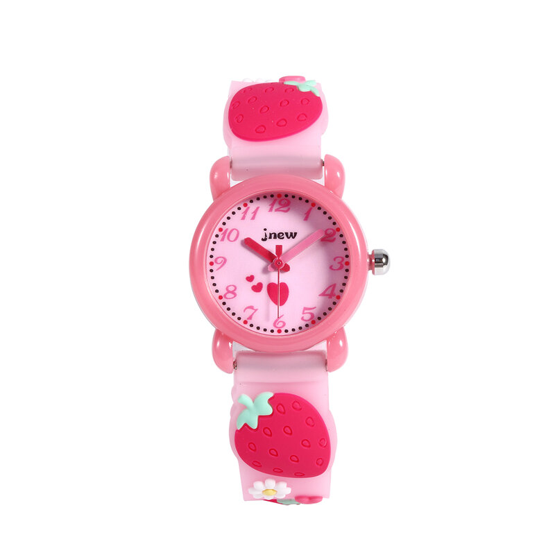 3D Cartoon Owl Watch Strap Silicone Children's Watch Fashion Waterproof Sports Quartz Boy and Girl School Watch Gift